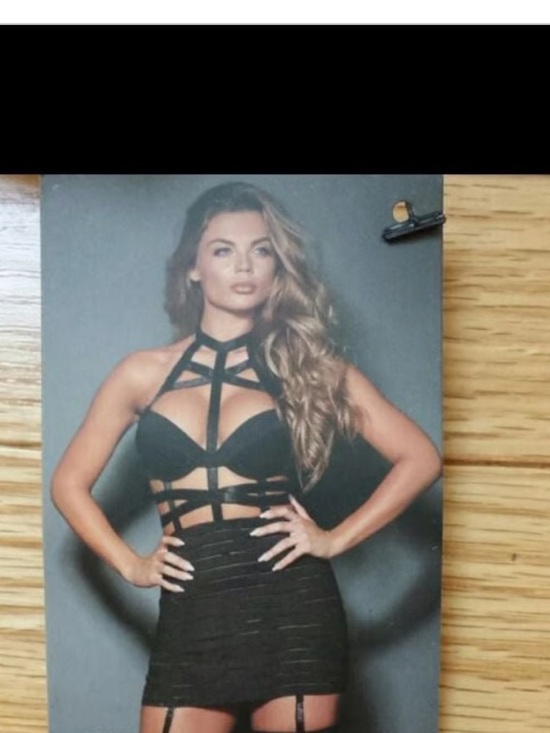 DreamGirl Sexy Black Strappy Harness Bandage Mini Dress with Garter Straps - Picture 2 of 16